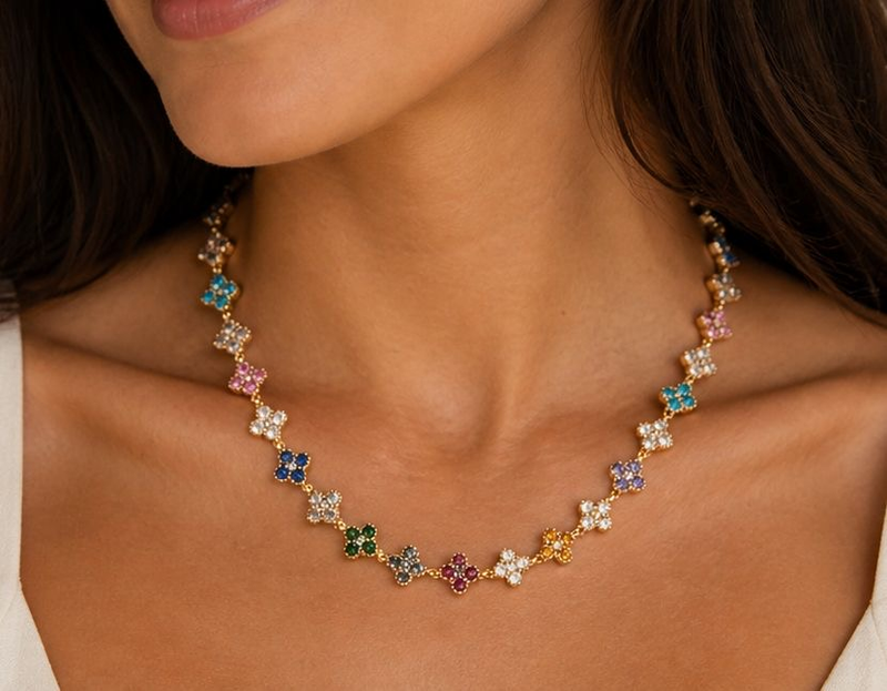 Collier Alizée Coloré