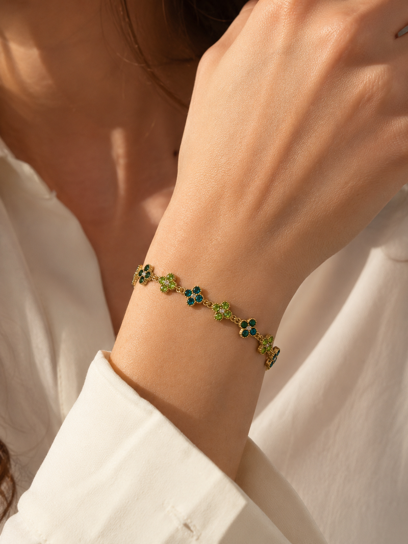 Bracelet Zélia vert