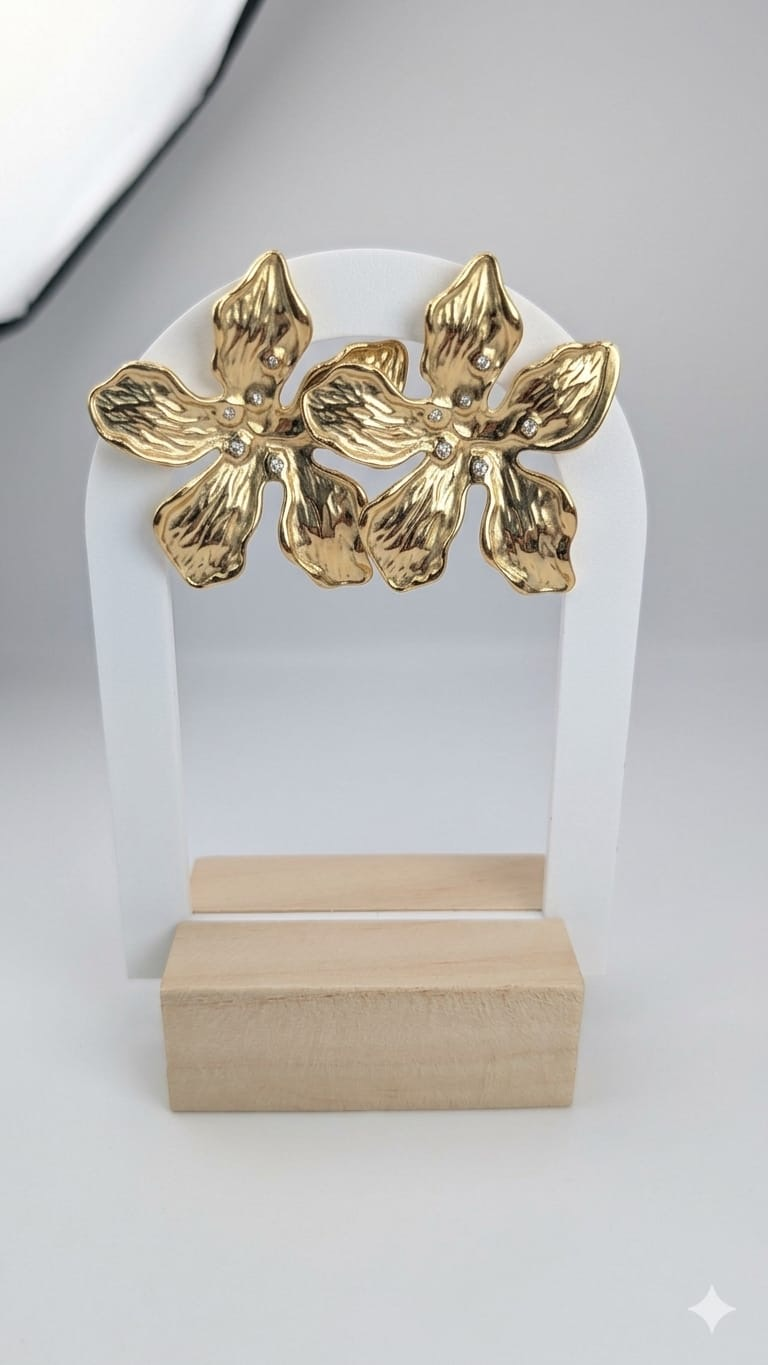 Boucles d'oreilles Flora
