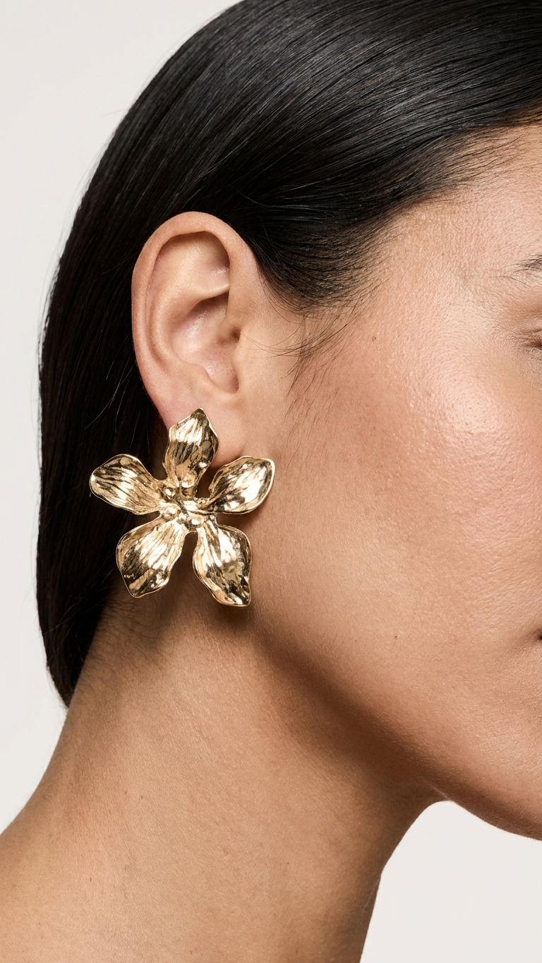 Boucles d'oreilles Flora