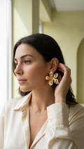 Boucles d'oreilles Flora