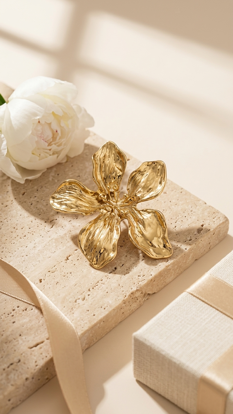 Boucles d'oreilles Flora