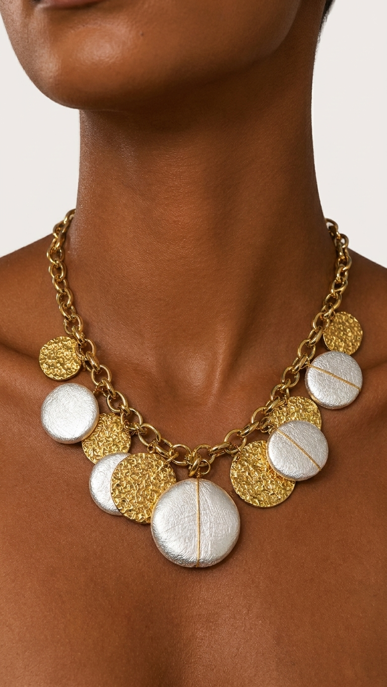 Collier Médaillon
