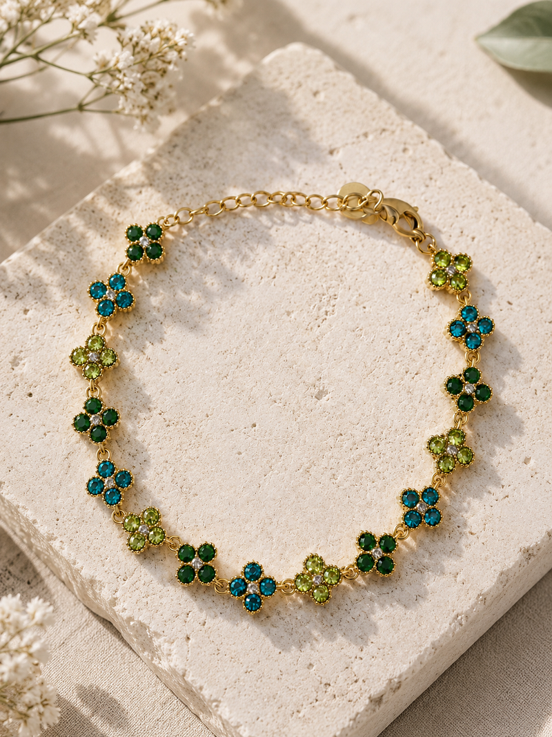 Bracelet Zélia vert